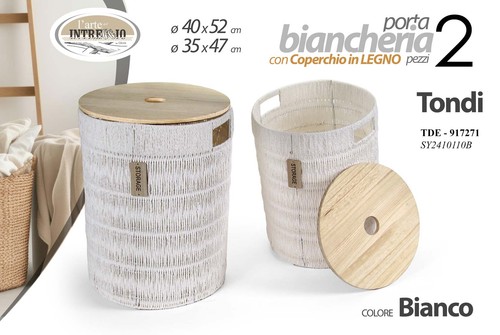 Ceste set portabiancheria - ceste,