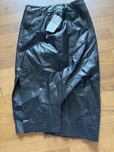 Gonna midi zara nera - zara,