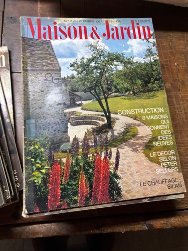 Maison jardin ago sett 1967 - ago,