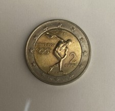 Grecia 2 Euro Olimpiadi Atene 2004 Circolata