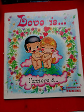 ALBUM FIGURINE LOVE IS...L'AMORE È...PANINI ANNO 1970- INCOMPLETO