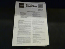 Manuale di servizio originale