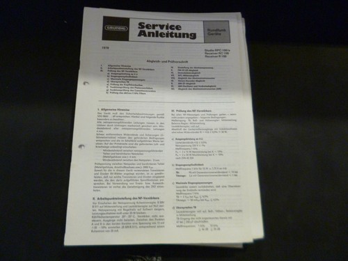 Manuale servizio originale - manuale,