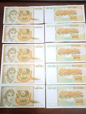 Lotto 10 Banconote Ex