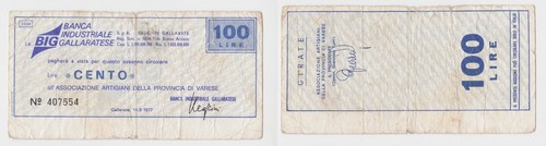 Banconota 100 lire italia - 100,