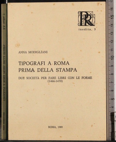 Tipografi roma prima della - a,