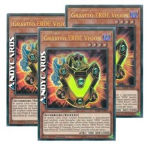 3x GRAVITO EROE VISION (Vision Hero Gravito) Ultra R • BLHR IT009 • 1Ed • YUGIOH