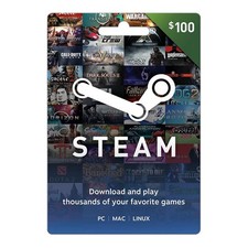 Steam Gift Card $100 Steam