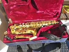 GRASSI ALTO SAXOPHONE,FULL REVISED,ACESORIED/SAX SASSOFONO CONTRALTO REVISIONATO