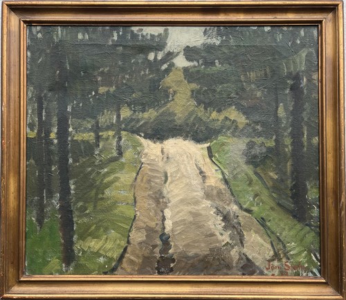 Impressionista estivo sentiero - estivo,