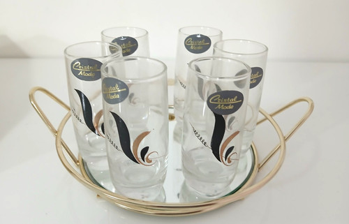 Set bicchieri liquore vintage - set,