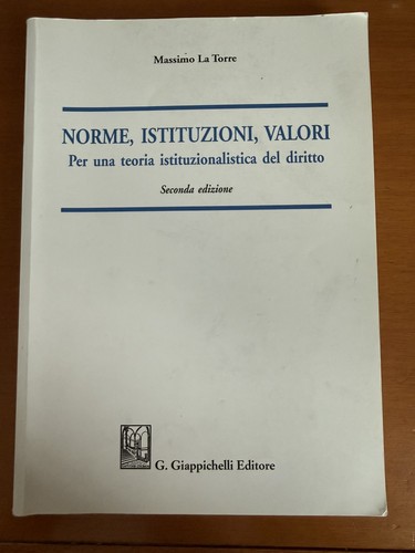 Norme istituzioni valori - istituzioni,,