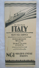 ITALIA - NAVIGAZIONE GENERALE