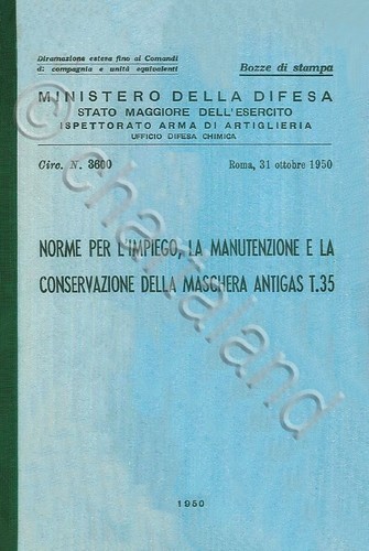 Esercito maschera antigas - maschera,