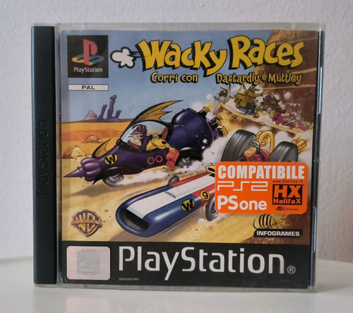 Ps1 wacky races - ps1, corri