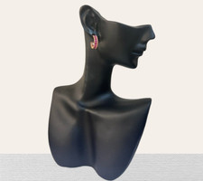 orecchini argento rose' 925