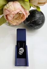 Swarovski originale pendente ciondolo vintage con collana donna in argento 925%