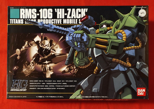 Gundam bandai zaku rms 106 - bandai,