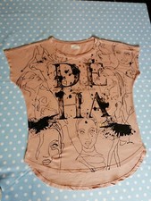 T-shirt DEHA Tg. S Donna colore rosa antico.