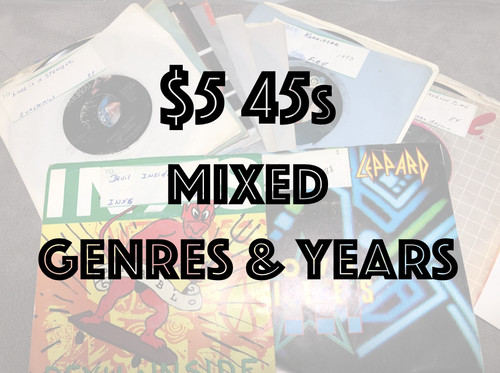 45s mixed genres years - 45s,