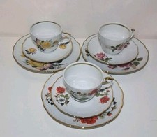 Set Tazze Trittico Porcellana