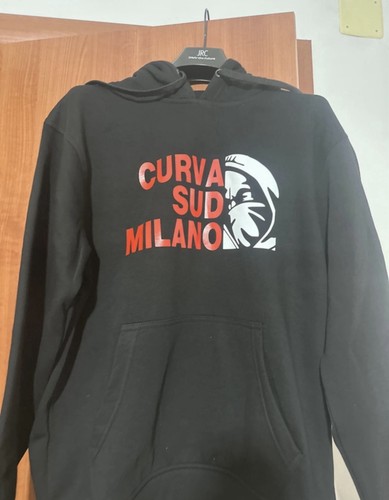 Felpa con cappuccio - uomo, nera