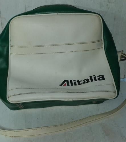 Vecchia borsa alitalia vintage - alitalia,
