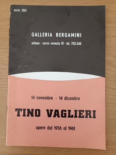 Tino vaglieri opere dal - opere, 1956