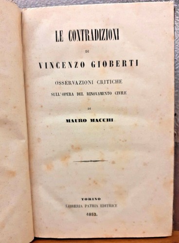 Contradizioni vincenzo - le, di