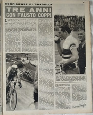 LA GAZZETTA DELLO SPORT ILLUSTRATO TRAGELLA 3 ANNI CON FAUSTO COPPI 1948