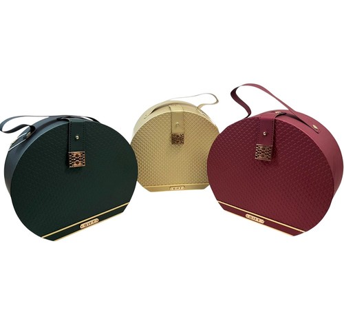 Scatola borsa regalo - regalo, tonda
