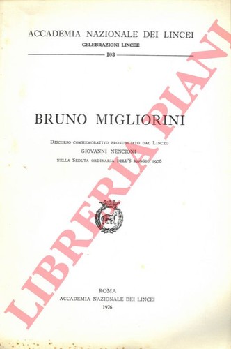 Nencioni giovanni bruno - giovanni,