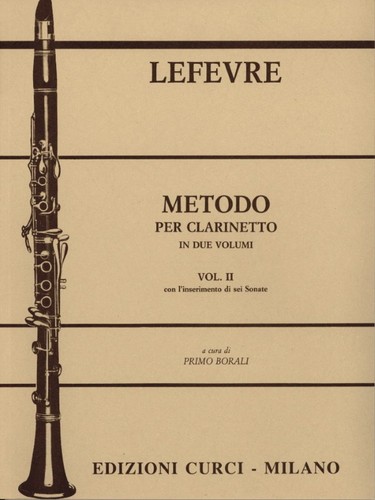 Metodo per clarinetto vol - ., ii