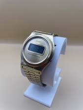 Texas Instruments TI3H Orologio Digitale LCD Vintage Acciaio Inox
