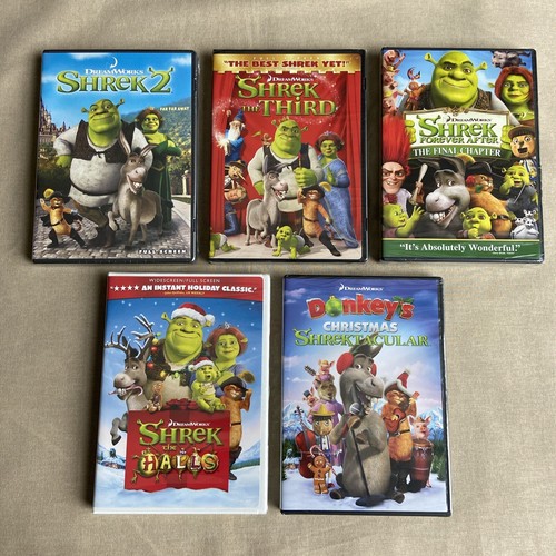 Shrek film set - 5-film,