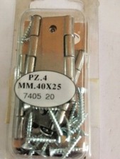 4 Cerniere piane spina fissa