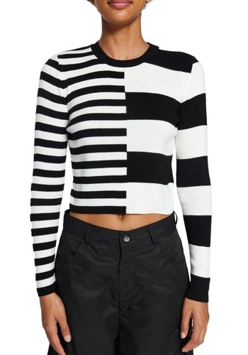 Maglione corto slim fit donna