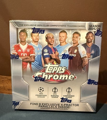 2025 topps chrome uefa - topps, club