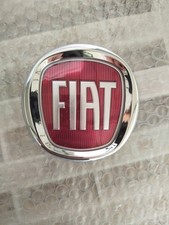 STEMMA ANTERIORE LOGO FIAT ROSSO 95MM PANDA PUNTO 500 TIPO BRAVO MULTIPLA LINEA