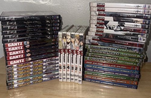 Huge anime dvd lot - anime, gantz