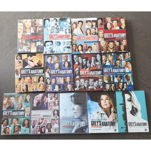 Greys anatomy dvd lot seasons - greys,