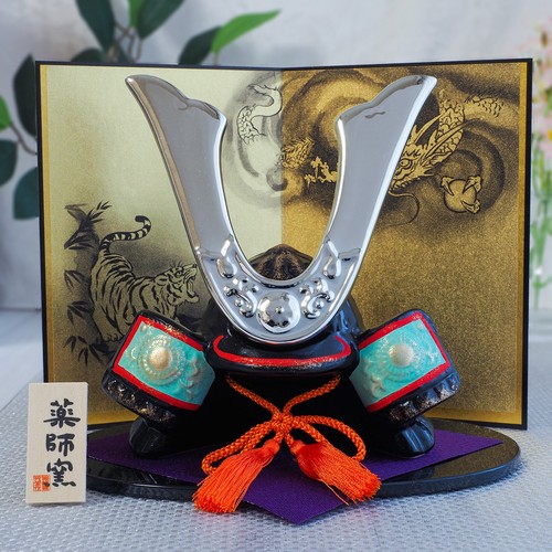 Casco shogun samurai argento - shogun,