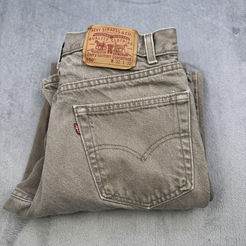 Jeans vintage levis 550 uomo - vintage,