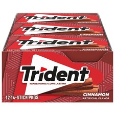 Trident Cannella Gomma Senza