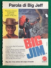 (V81) Pubblicità Advertising Clipping 19x13 (70s) BIG JIM BIG JEFF AQUILA MATTEL