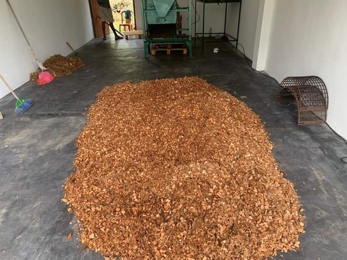 Coconut husks patatine secche - husks,