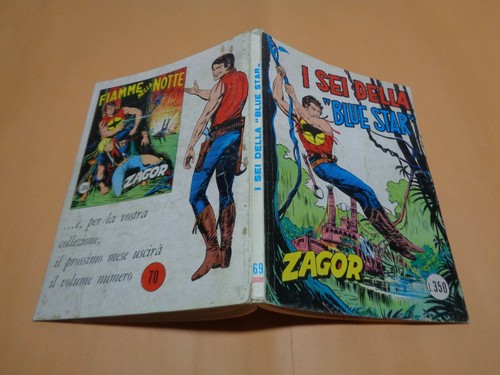 Zagor scritta rossa 69 - zagor,