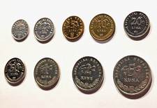 Monete Croazia set completo