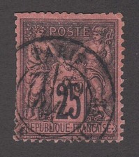 Francia 1877-1900 Usato 25c