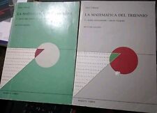 Tabasso LA MATEMATICA DEL TRIENNIO volumi 1 e 3 ed. Marietti 1985 RARI
